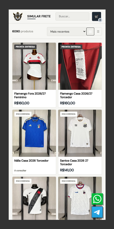 Comprai.cc mobile storefront